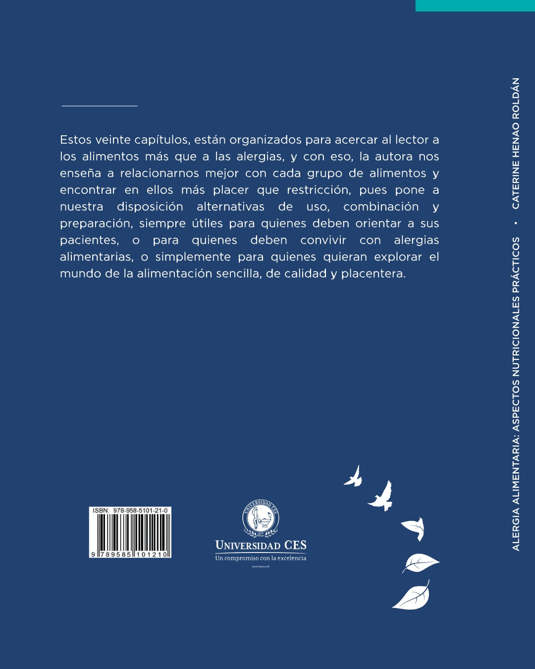 Contraportada del Libro: Alergia Alimentaria