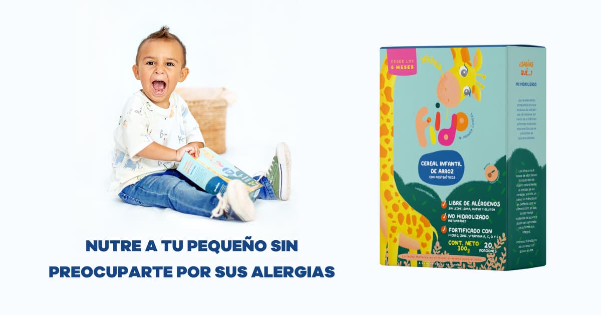 Fiido ® Cereal Infantil de arroz libre de alérgenos