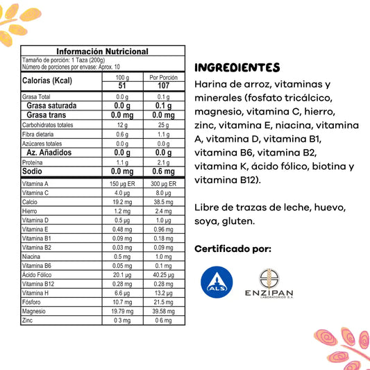 ayuda umanitaria para Colombia cereal infantil de arroz fiido