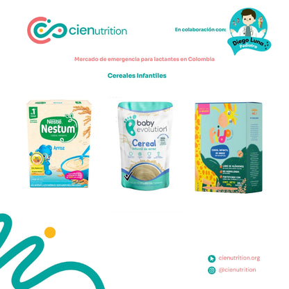 Los 3 cereales infantiles recomendados por cienutrition y el doctor Diego Luna