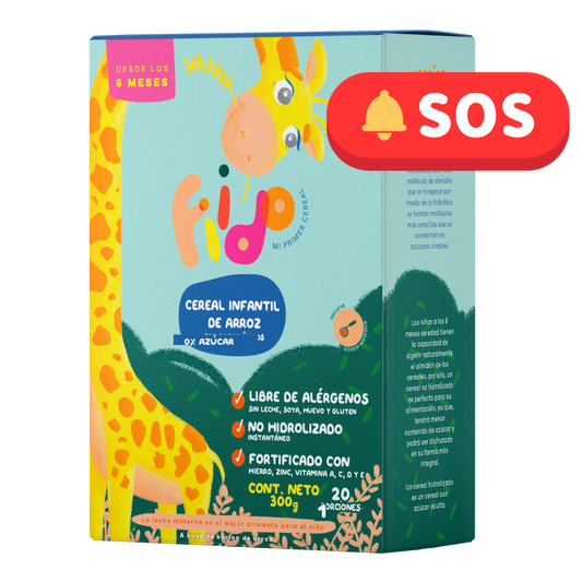 ayuda umanitaria para Colombia cereal infantil de arroz fiido