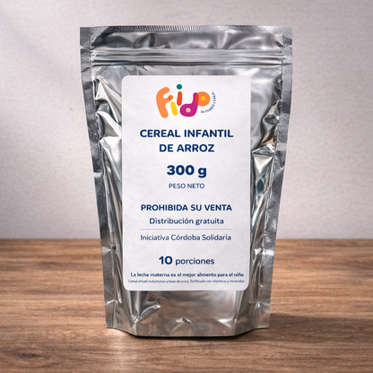 Cereal Infantil Solidario Fiido 300g