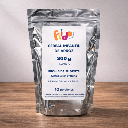Cereal Infantil Solidario Fiido 300g