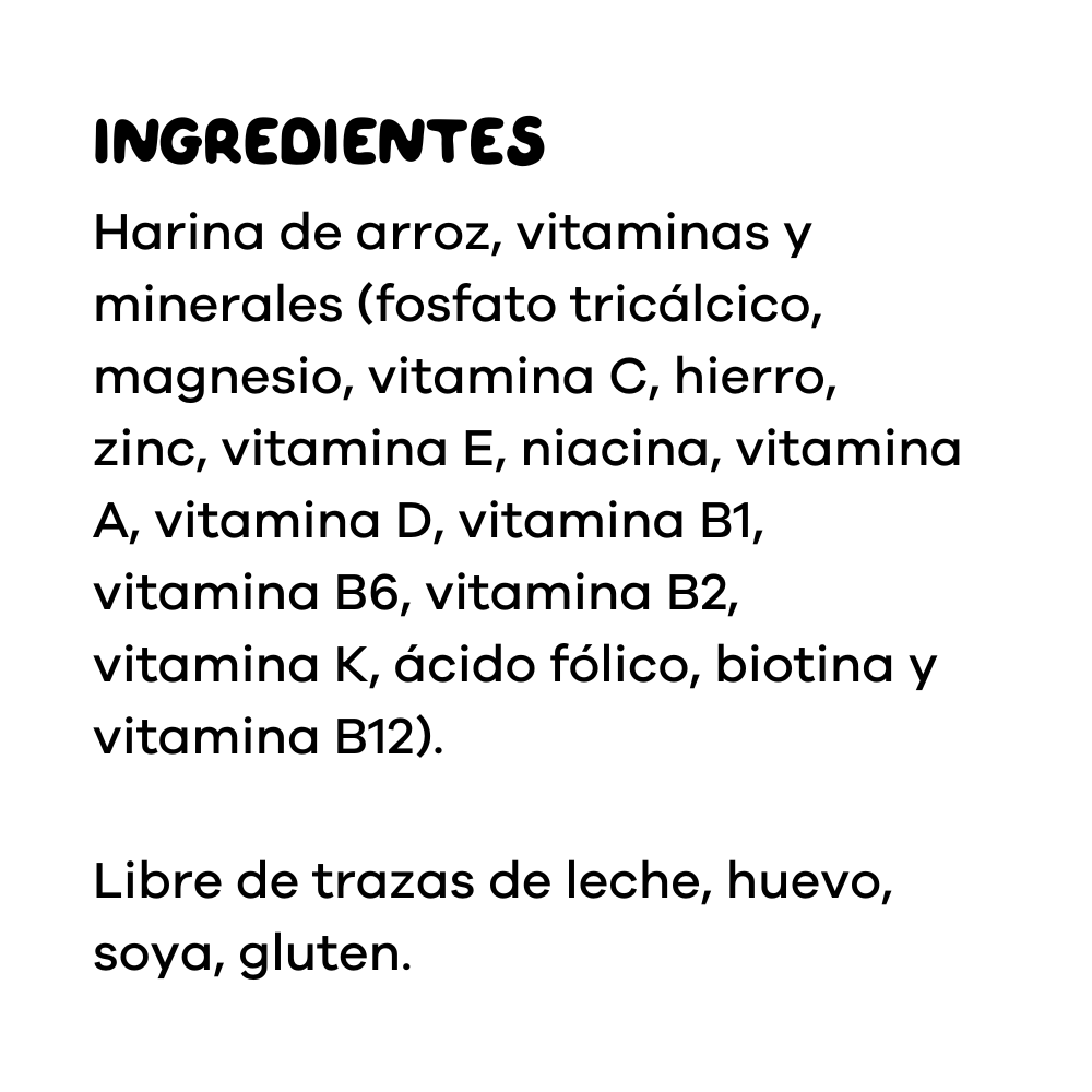 Cereal Infantil Solidario Fiido 300g